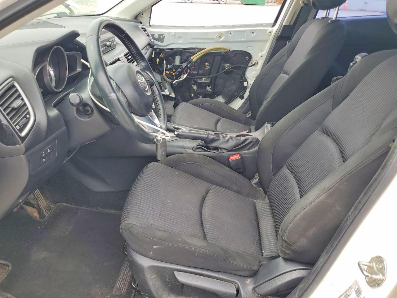 2014 Mazda 3 Touring White vin: 3MZBM1L79EM108811