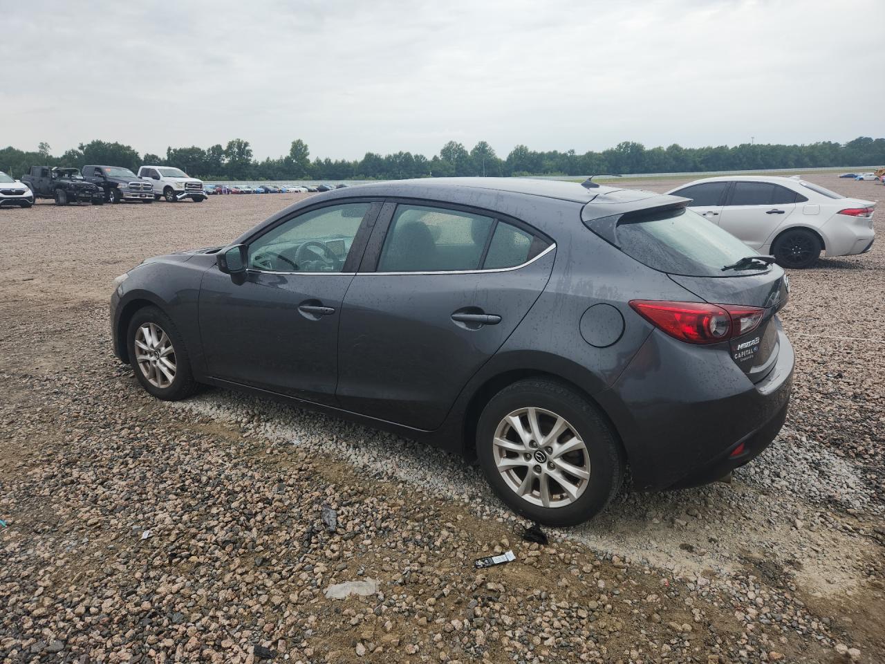 2015 Mazda 3 Touring Gray vin: 3MZBM1L7XFM130382