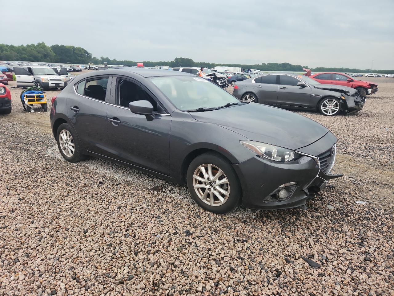 2015 Mazda 3 Touring Gray vin: 3MZBM1L7XFM130382