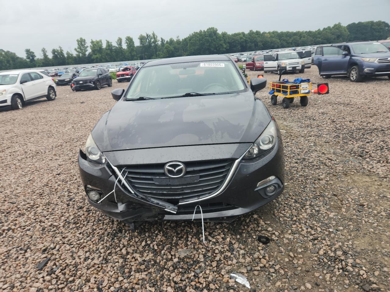 2015 Mazda 3 Touring Gray vin: 3MZBM1L7XFM130382