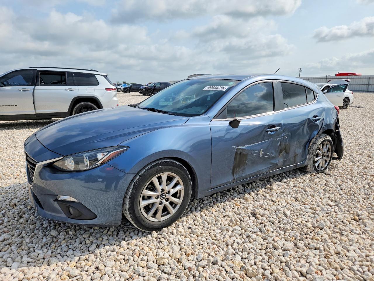 2015 Mazda 3 Touring Blue vin: 3MZBM1L7XFM144623