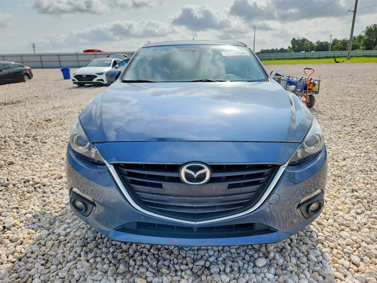 2015 Mazda 3 Touring Blue vin: 3MZBM1L7XFM144623