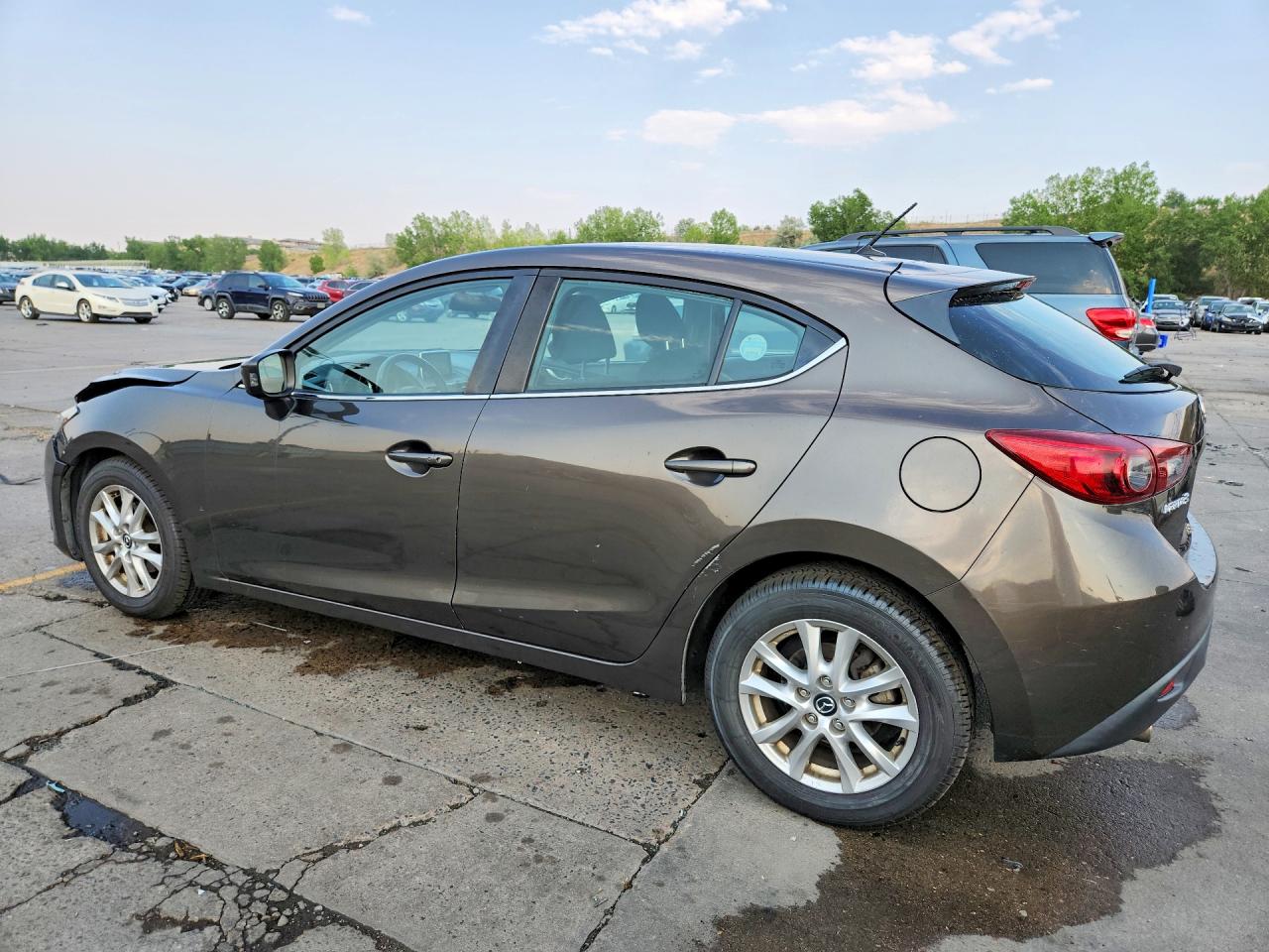 2015 Mazda 3 Touring Brown vin: 3MZBM1L7XFM147747