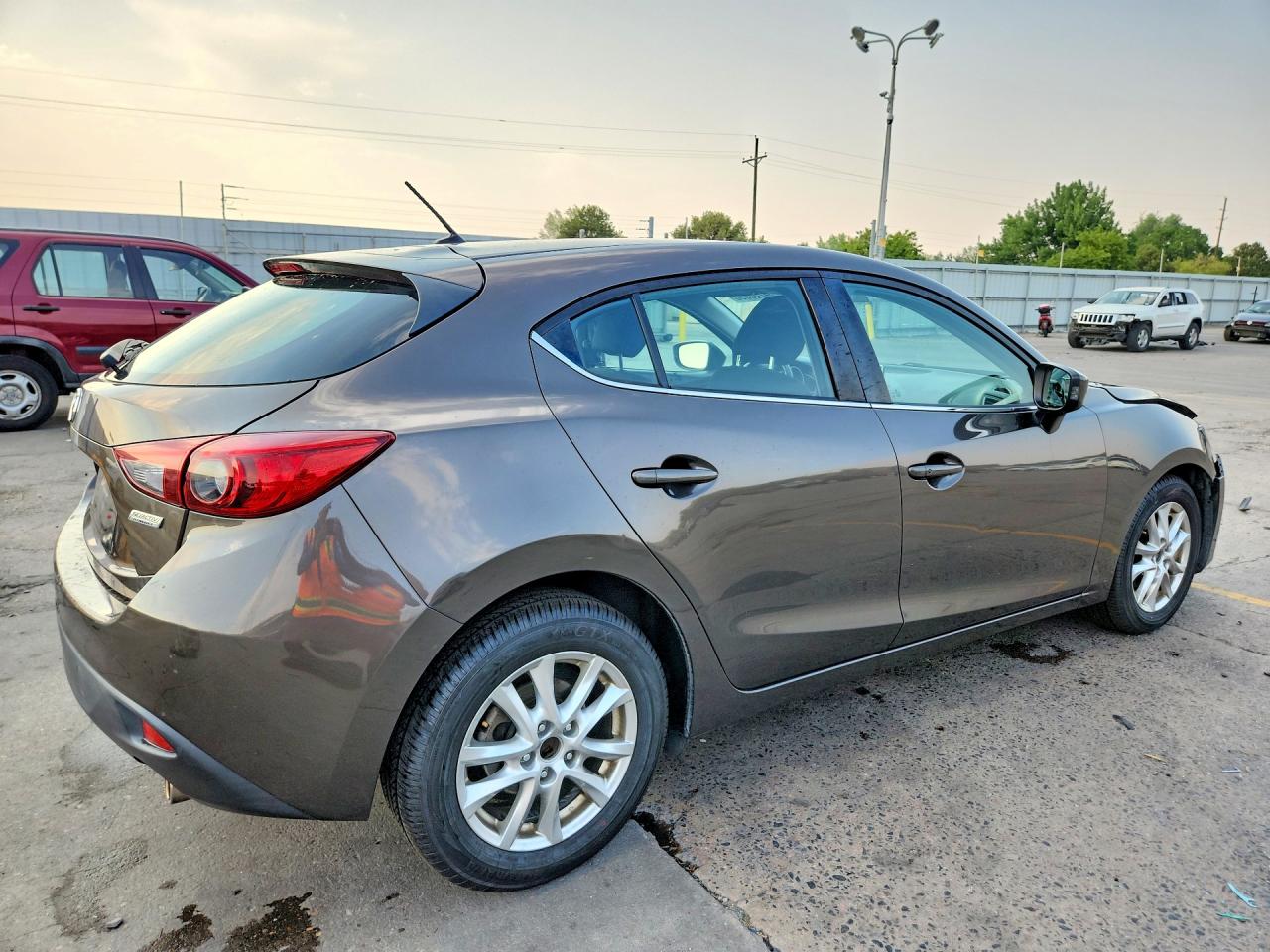 2015 Mazda 3 Touring Brown vin: 3MZBM1L7XFM147747