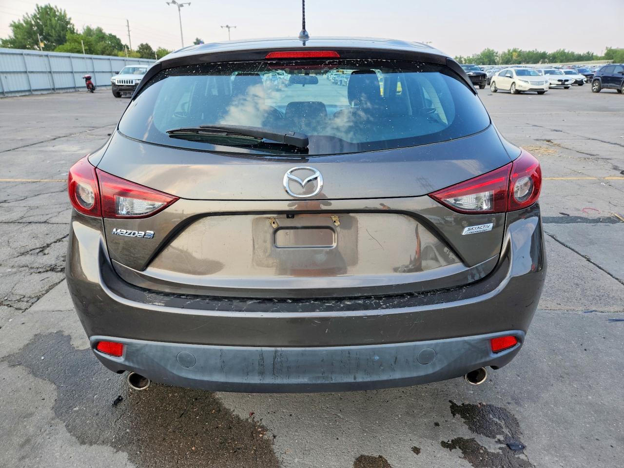 2015 Mazda 3 Touring Brown vin: 3MZBM1L7XFM147747
