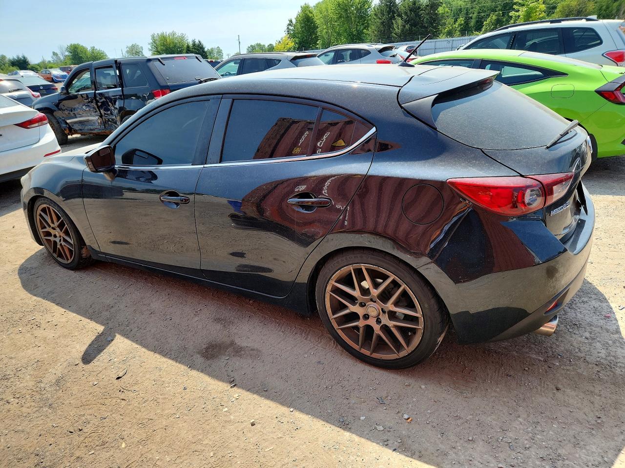 2015 Mazda 3 Touring Черный vin: 3MZBM1L7XFM157551