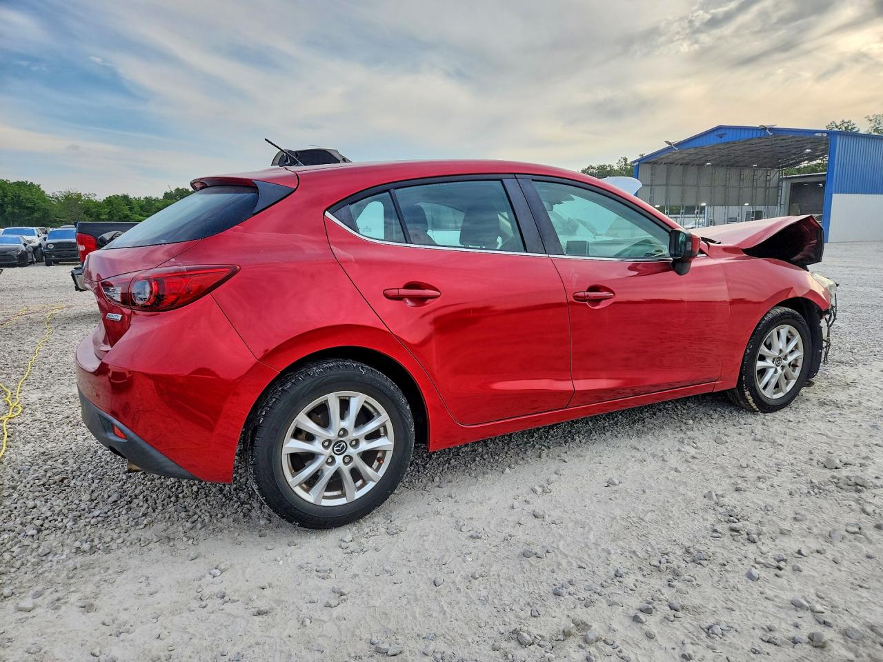 2015 Mazda 3 Touring Red vin: 3MZBM1L7XFM204528