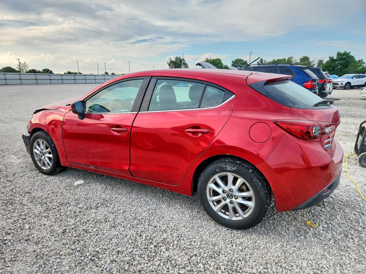 2015 Mazda 3 Touring Red vin: 3MZBM1L7XFM204528