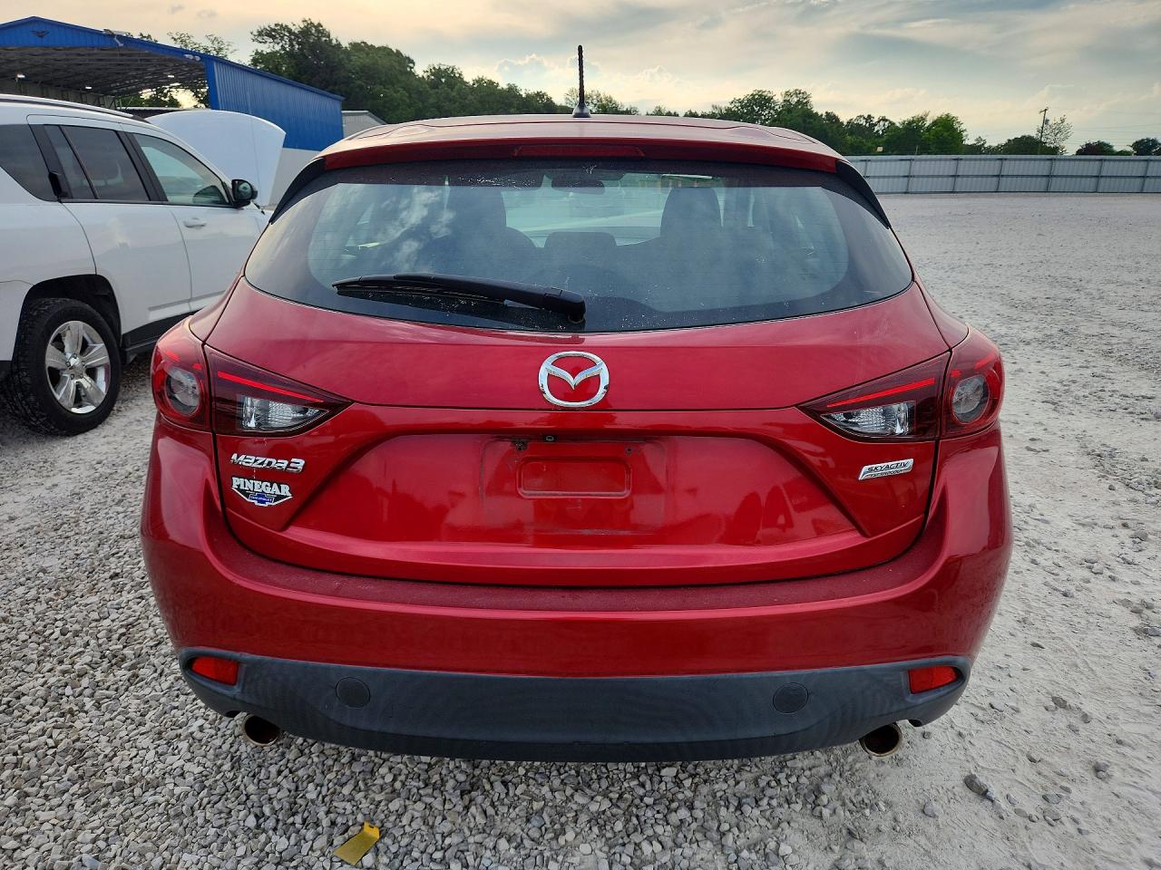 2015 Mazda 3 Touring Red vin: 3MZBM1L7XFM204528