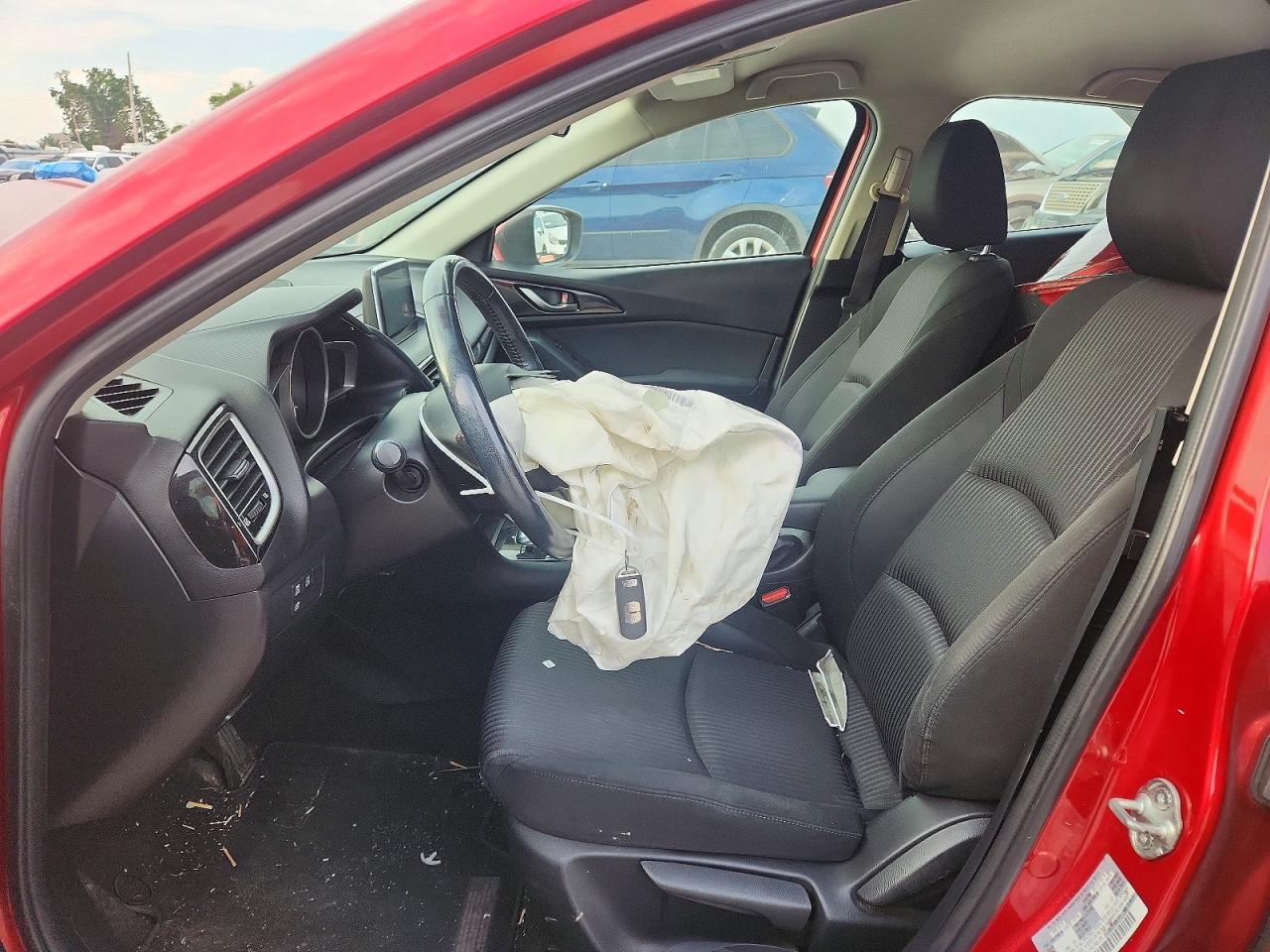 2015 Mazda 3 Touring Red vin: 3MZBM1L7XFM204528
