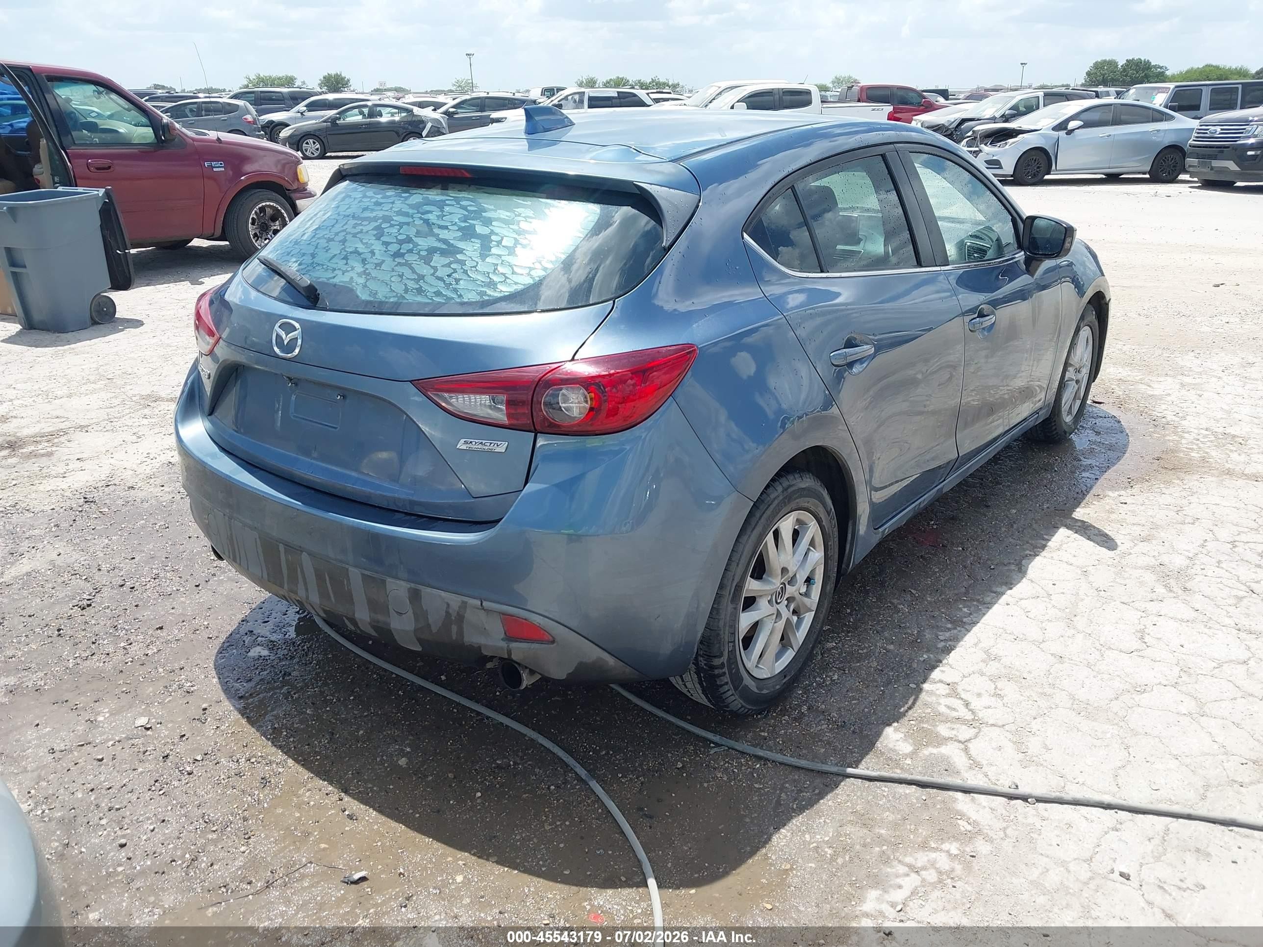 2015 Mazda Mazda3 I Touring Gray vin: 3MZBM1L7XFM217540