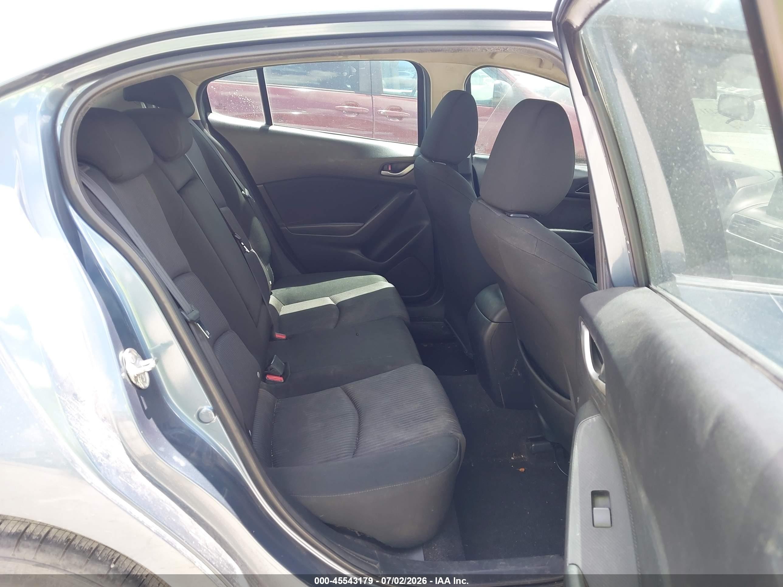 2015 Mazda Mazda3 I Touring Gray vin: 3MZBM1L7XFM217540