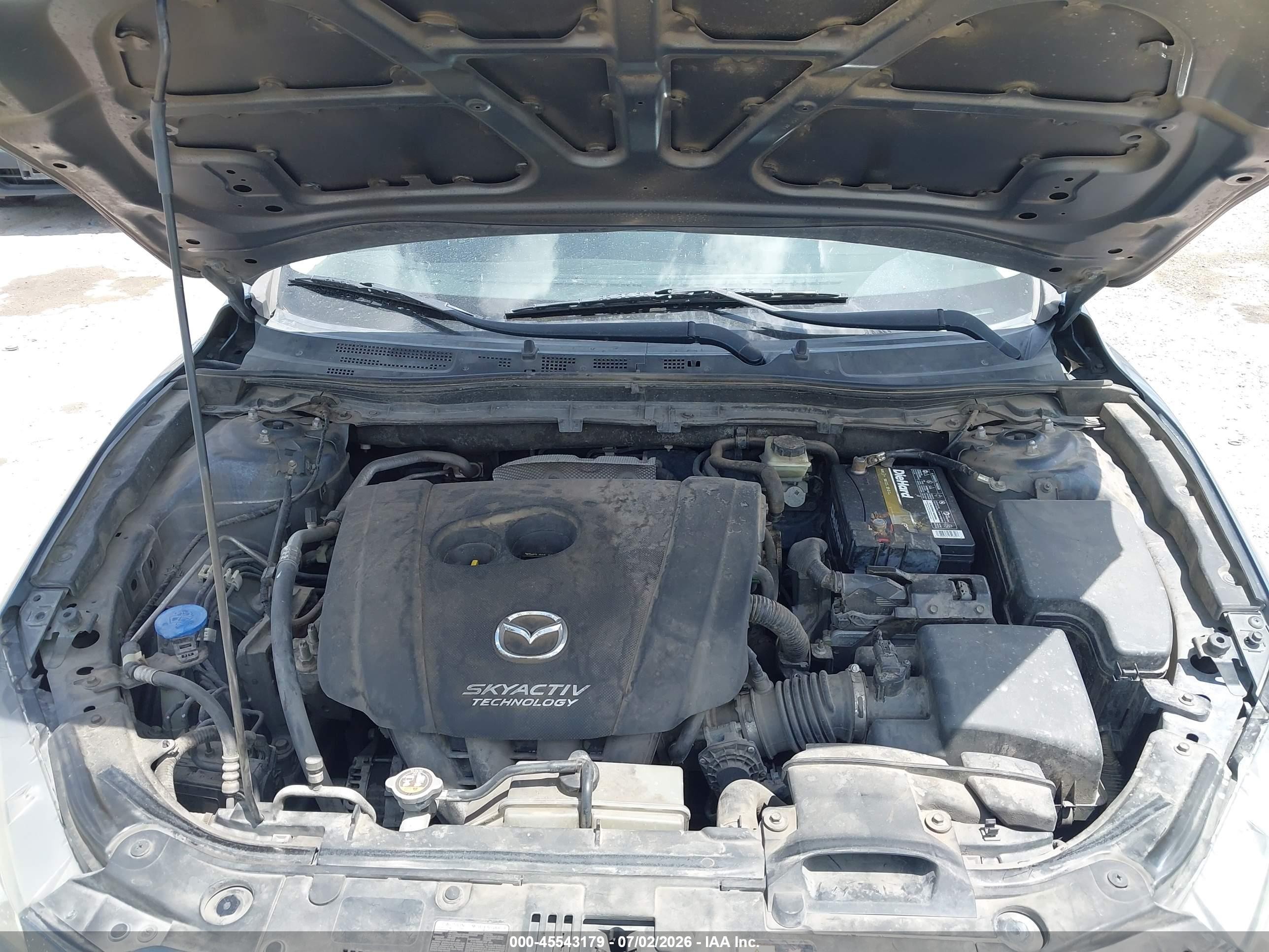 2015 Mazda Mazda3 I Touring Gray vin: 3MZBM1L7XFM217540
