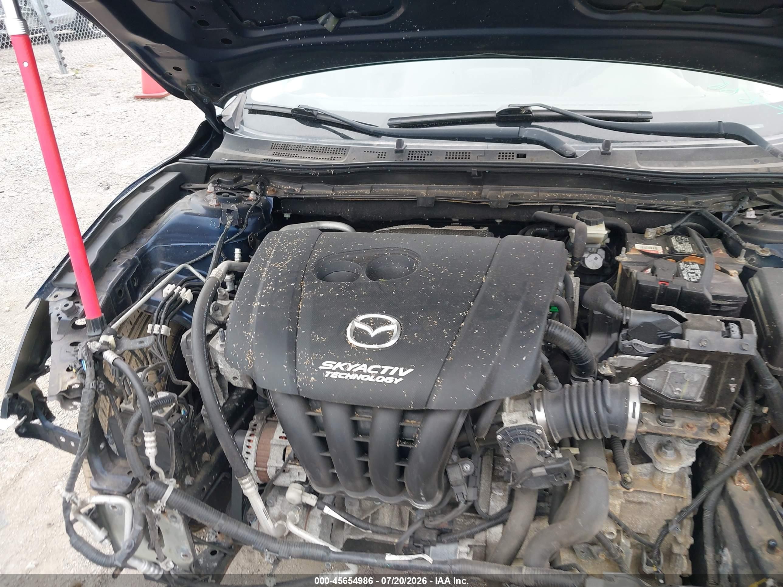 2015 Mazda Mazda3 I Grand Touring Blue vin: 3MZBM1M70FM184692