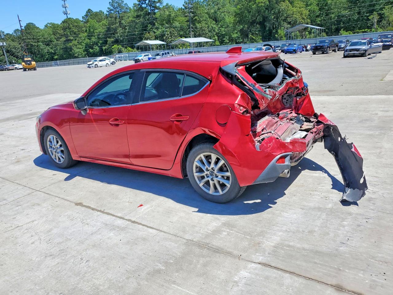 2015 Mazda 3 Grand Touring Red vin: 3MZBM1M71FM167416
