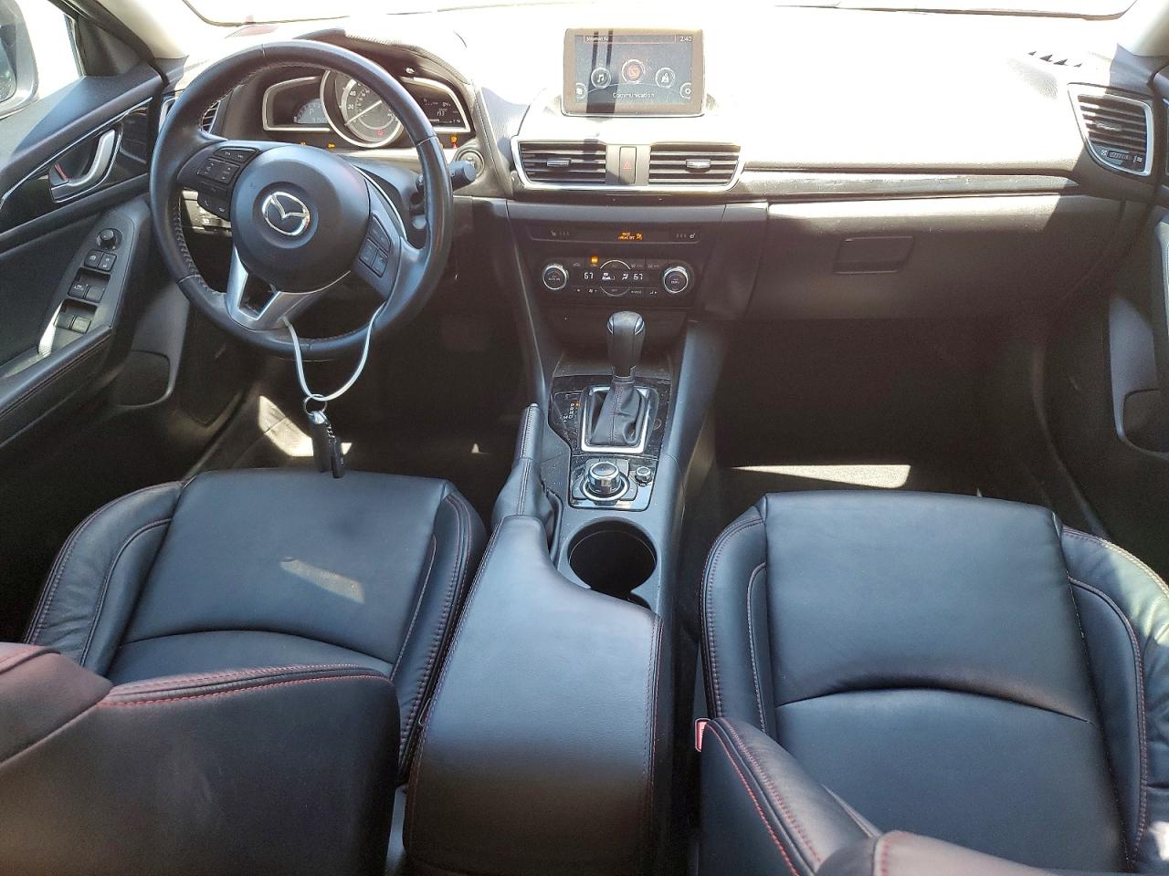 2015 Mazda 3 Grand Touring Red vin: 3MZBM1M71FM167416