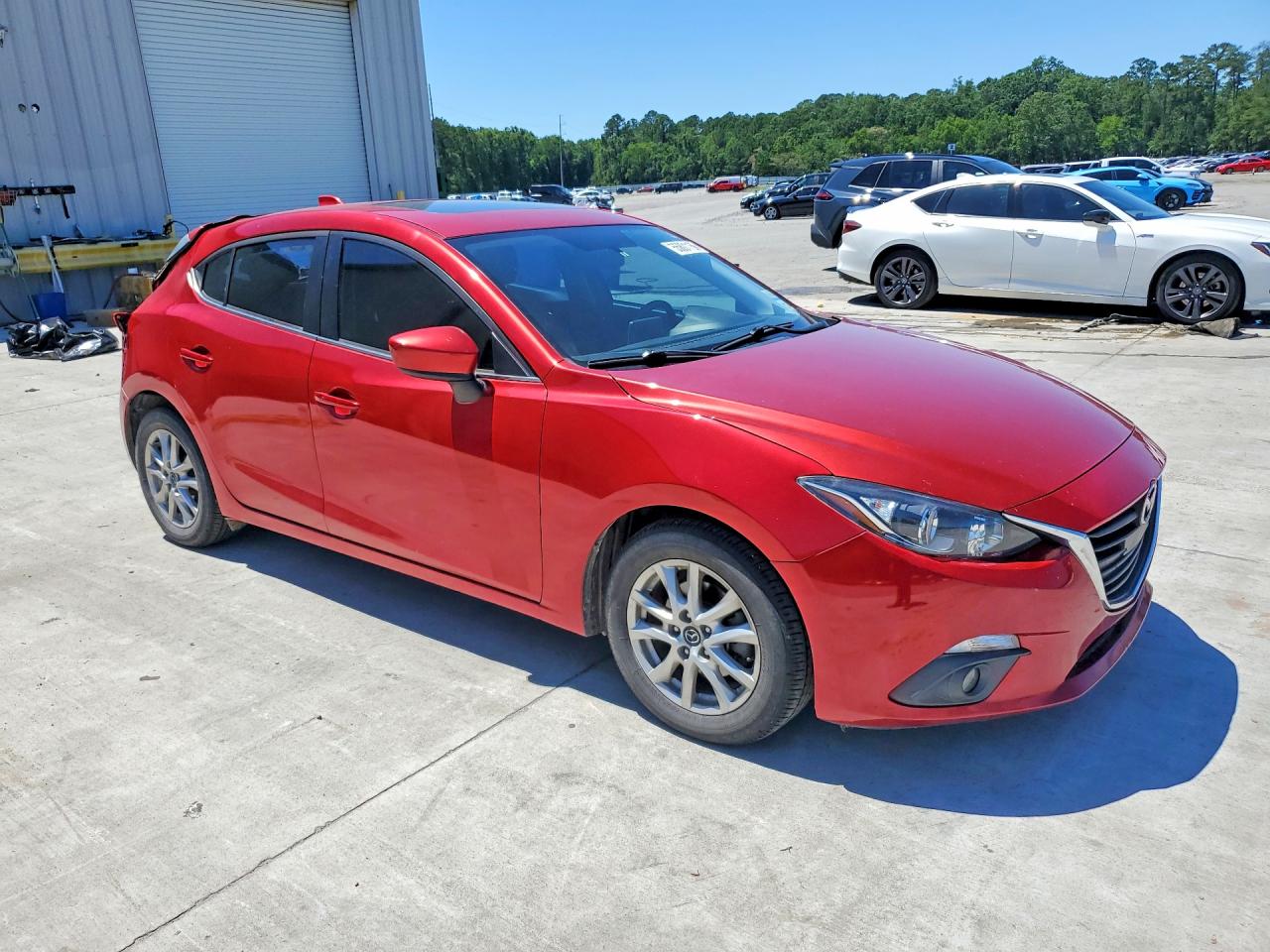 2015 Mazda 3 Grand Touring Red vin: 3MZBM1M71FM167416