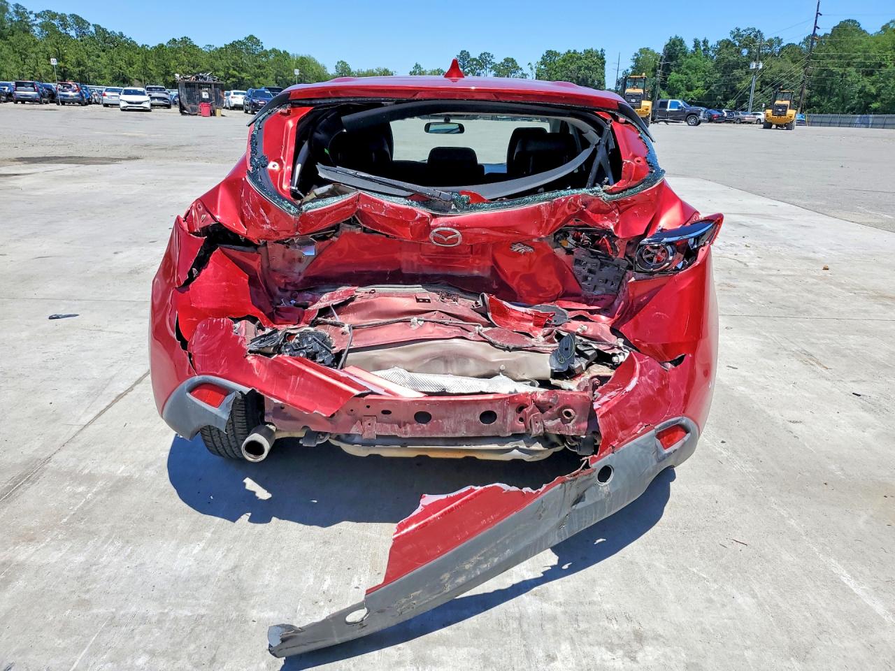 2015 Mazda 3 Grand Touring Red vin: 3MZBM1M71FM167416