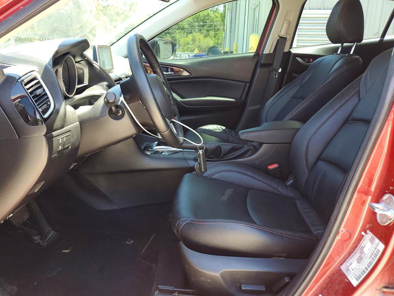 2015 Mazda 3 Grand Touring Red vin: 3MZBM1M71FM167416