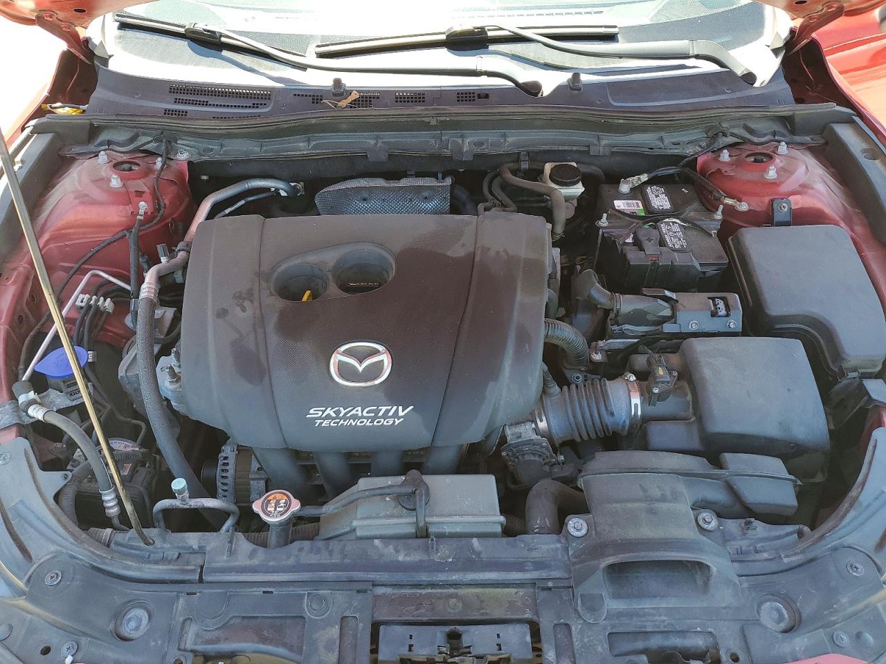 2015 Mazda 3 Grand Touring Red vin: 3MZBM1M71FM167416
