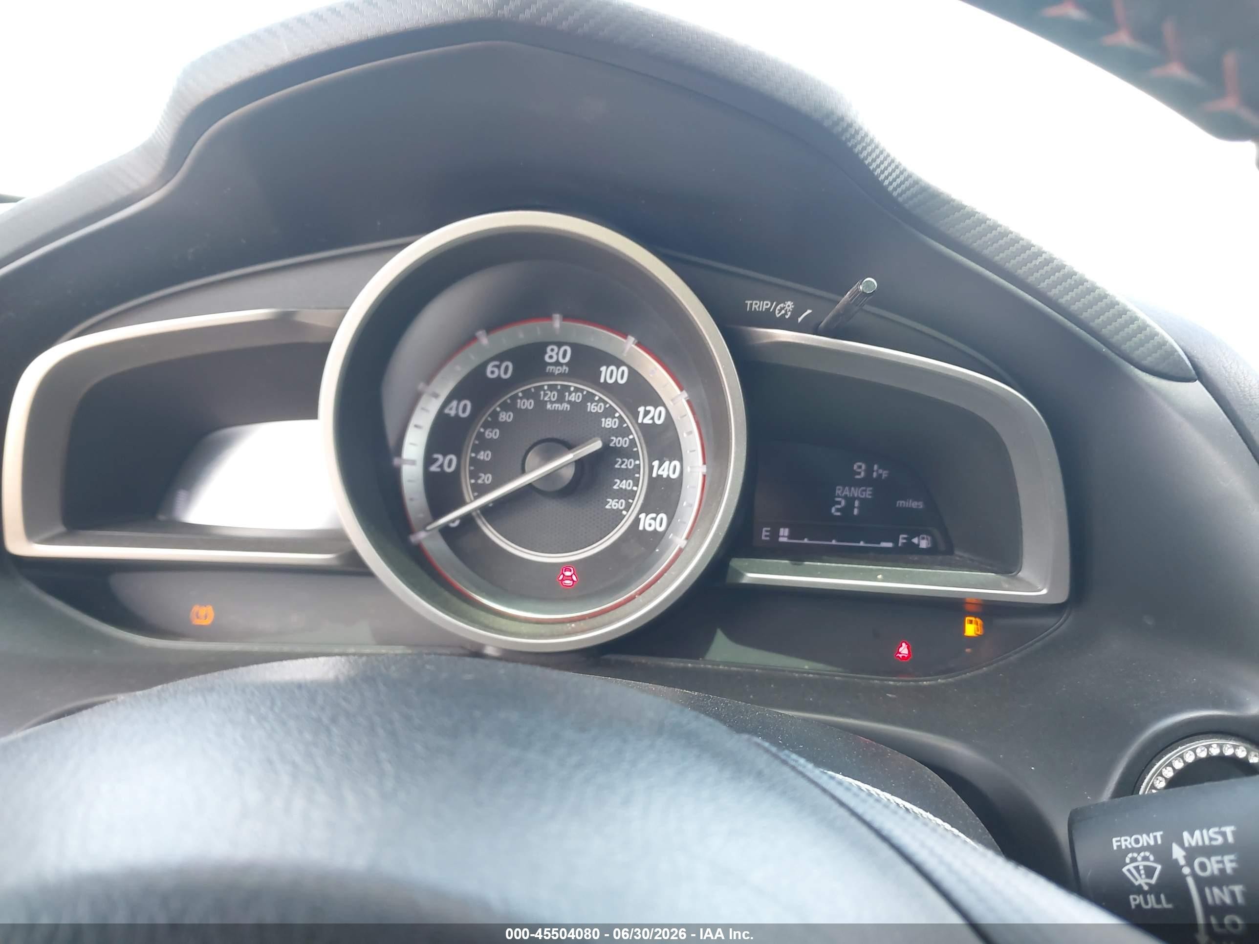 2015 Mazda Mazda3 I Grand Touring Gray vin: 3MZBM1M74FM143725