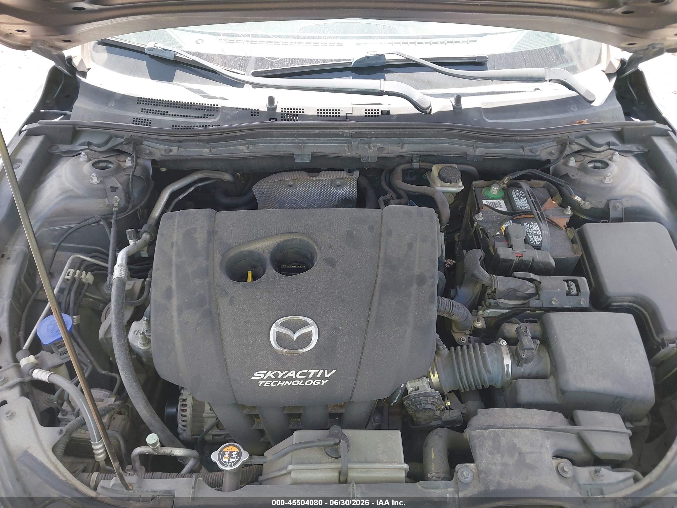 2015 Mazda Mazda3 I Grand Touring Gray vin: 3MZBM1M74FM143725