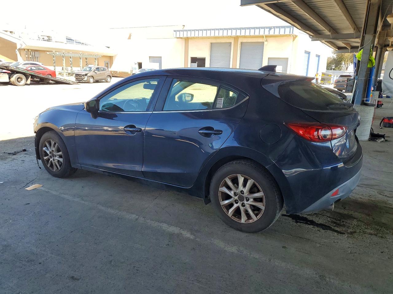 2015 Mazda 3 Grand Touring Blue vin: 3MZBM1M74FM147192