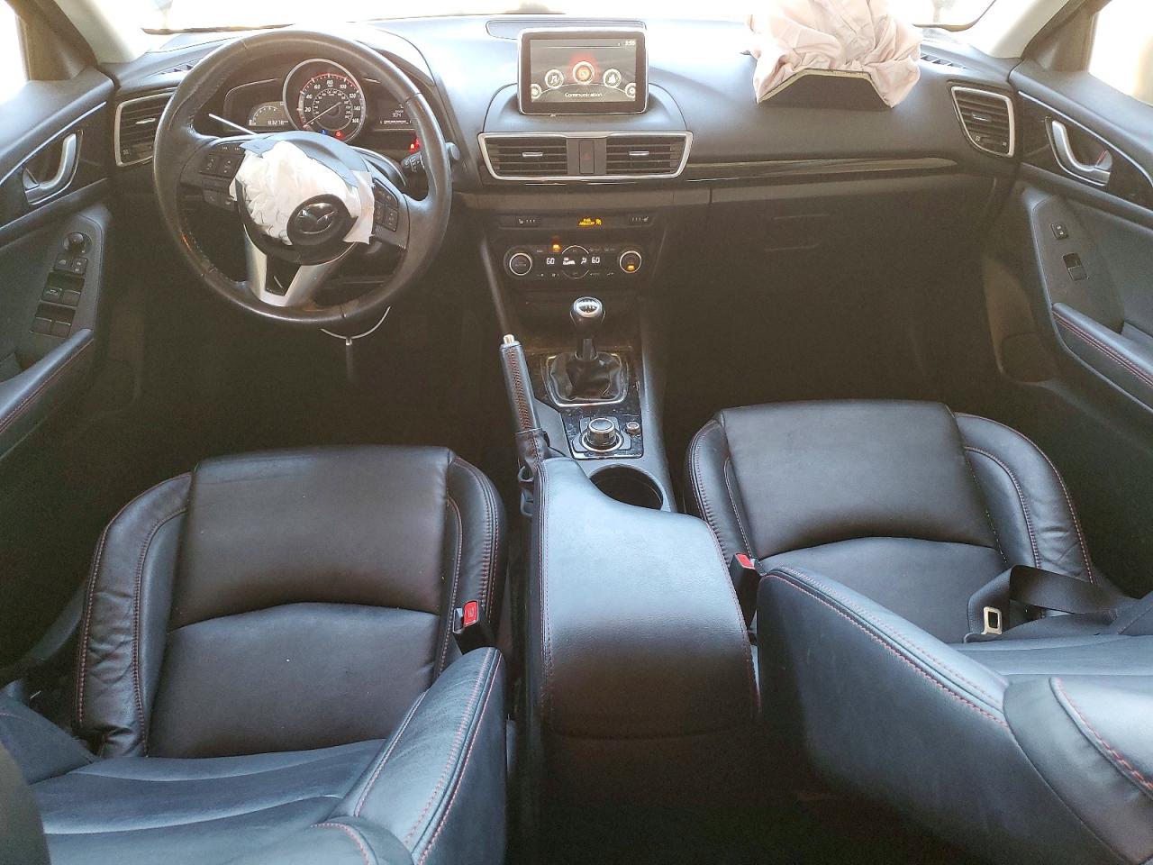 2015 Mazda 3 Grand Touring Blue vin: 3MZBM1M74FM147192