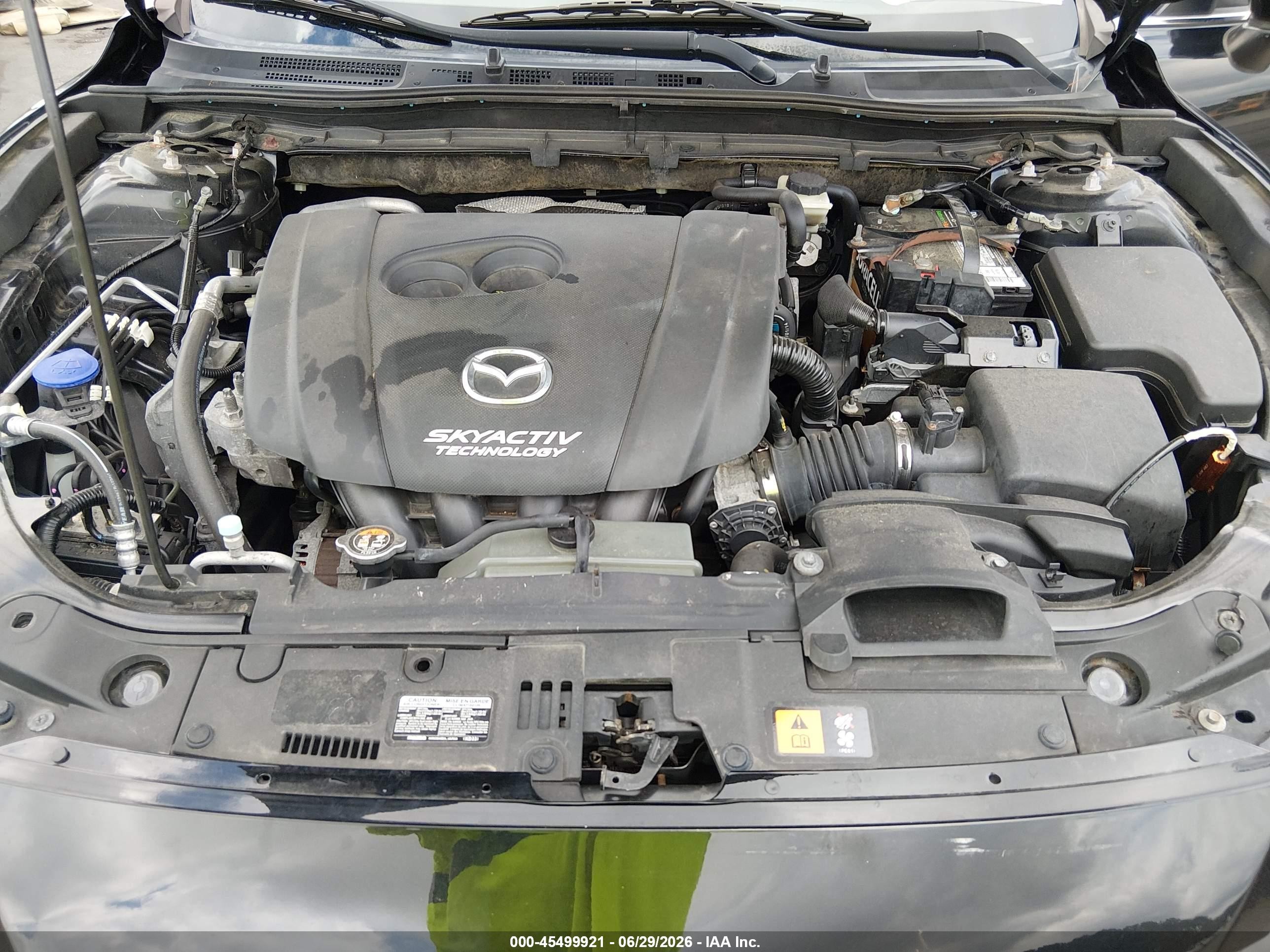 2014 Mazda Mazda3 I Grand Touring Black vin: 3MZBM1M75EM121957