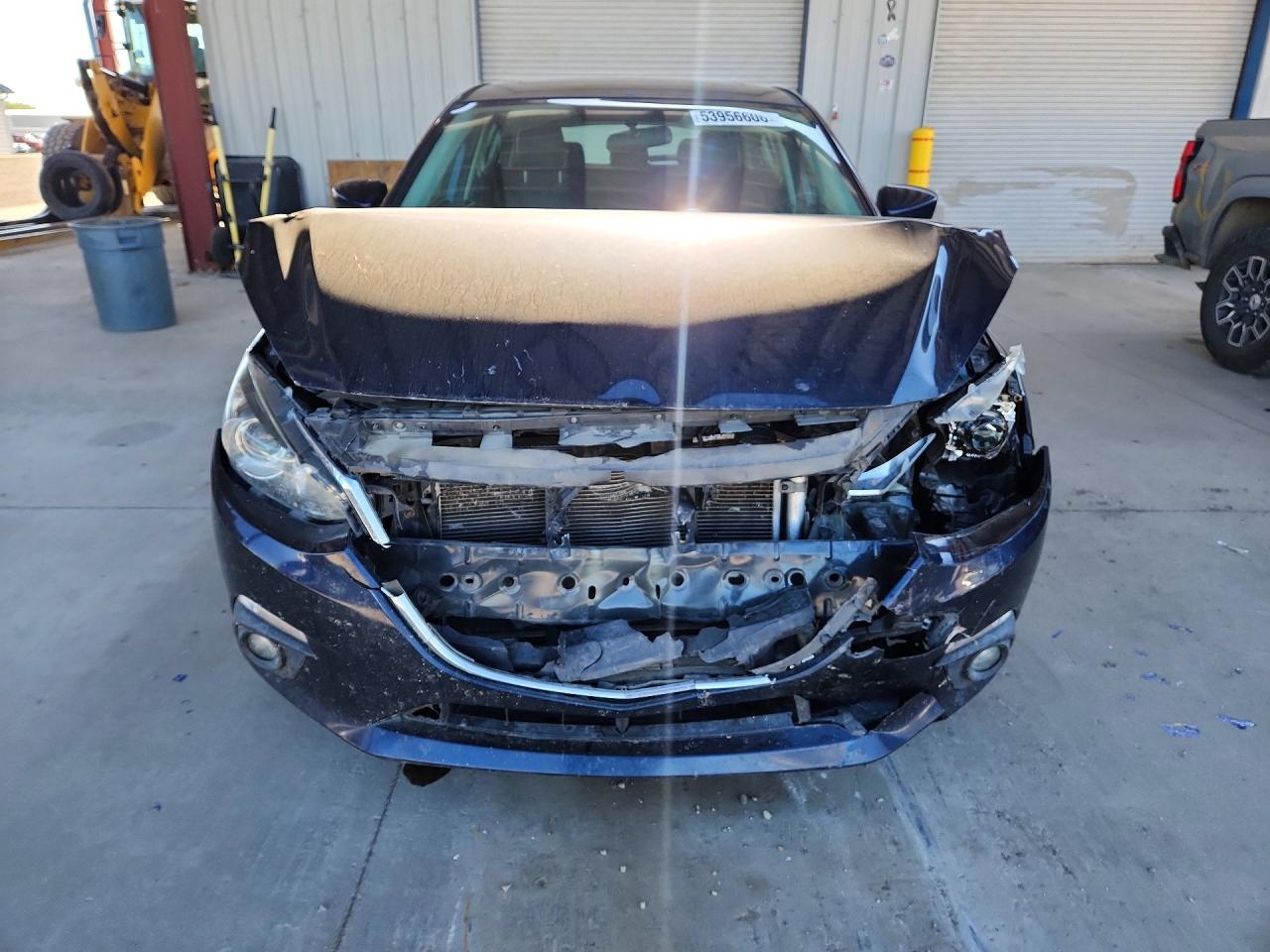 2015 Mazda 3 Grand Touring Blue vin: 3MZBM1M75FM230775