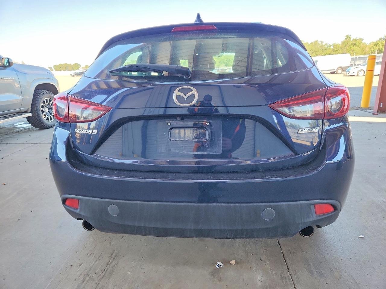 2015 Mazda 3 Grand Touring Blue vin: 3MZBM1M75FM230775