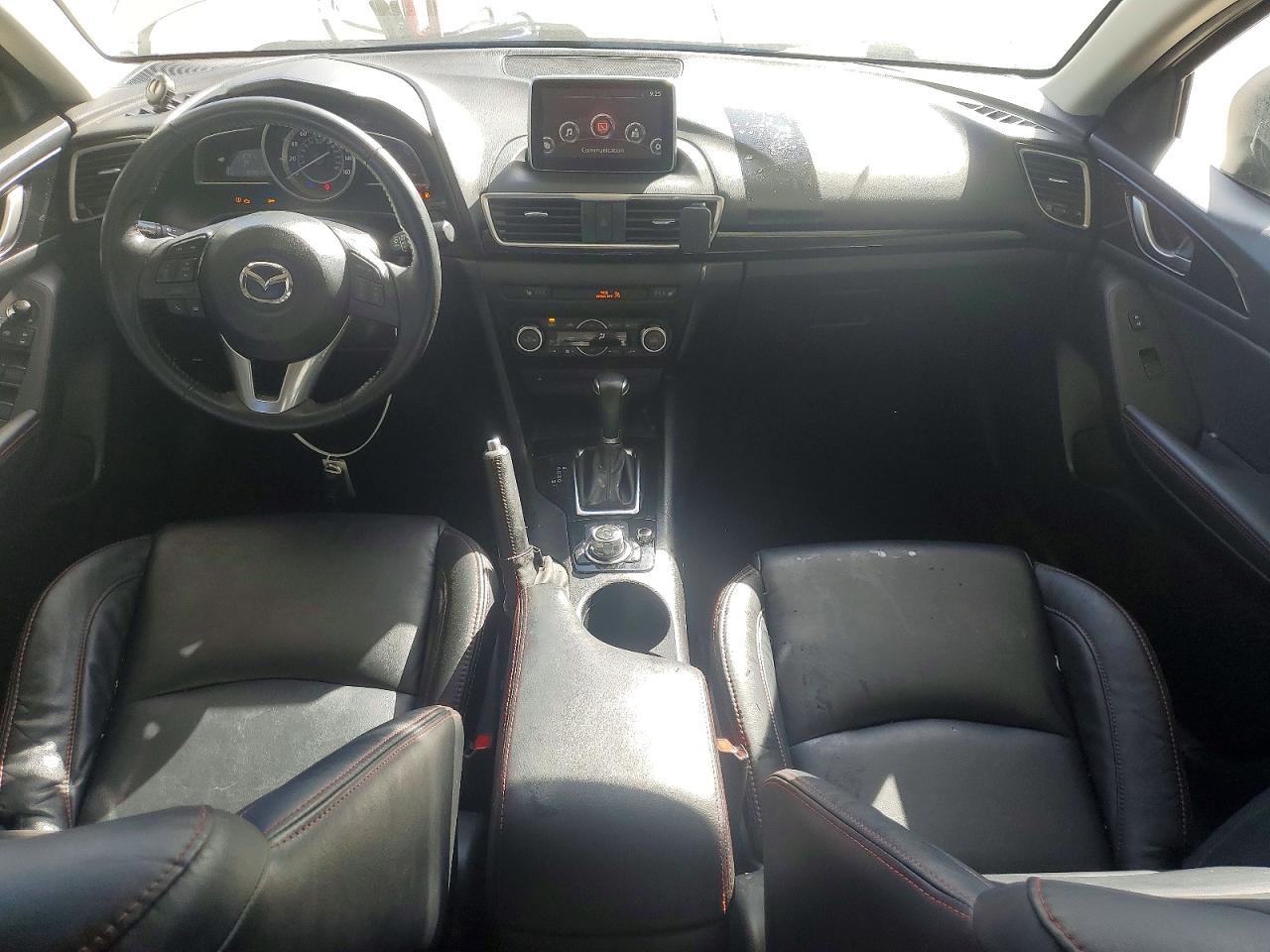 2015 Mazda 3 Grand Touring White vin: 3MZBM1M76FM142656