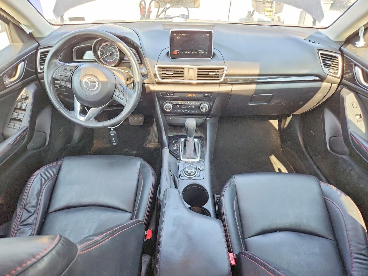 2015 Mazda 3 Grand Touring Синий vin: 3MZBM1M76FM179139