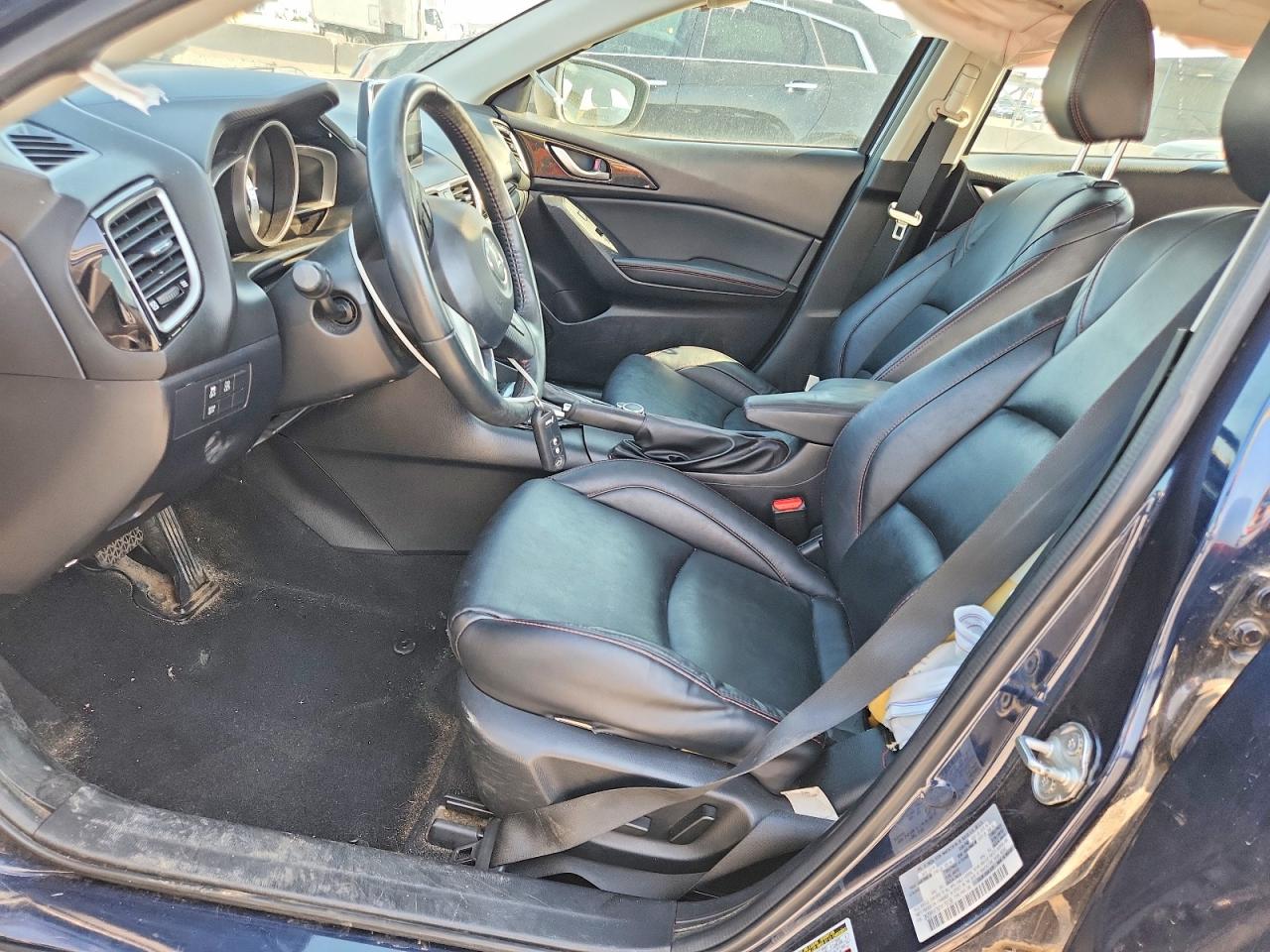 2015 Mazda 3 Grand Touring Синий vin: 3MZBM1M76FM179139