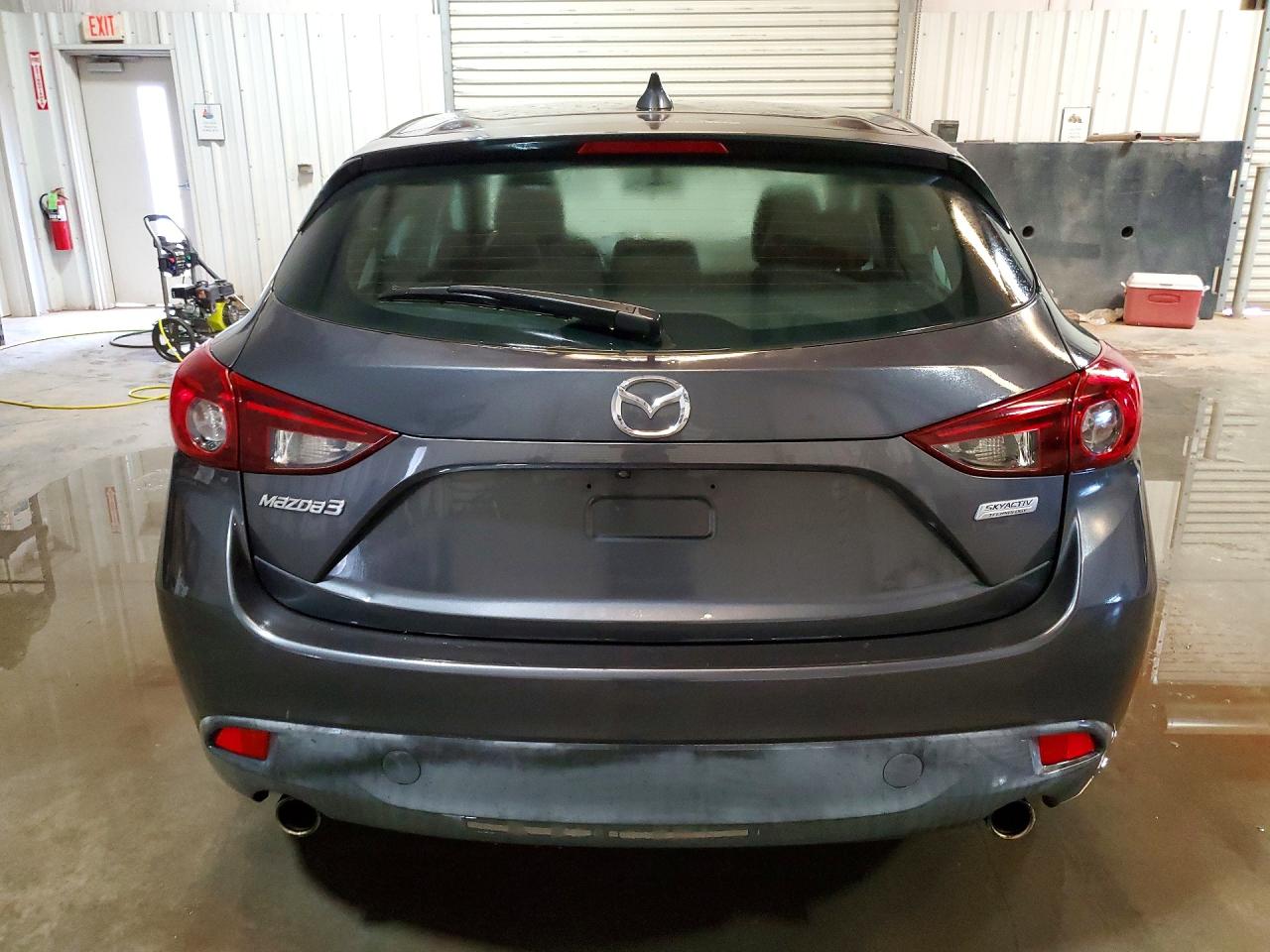 2015 Mazda 3 Grand Touring Gray vin: 3MZBM1M76FM223995
