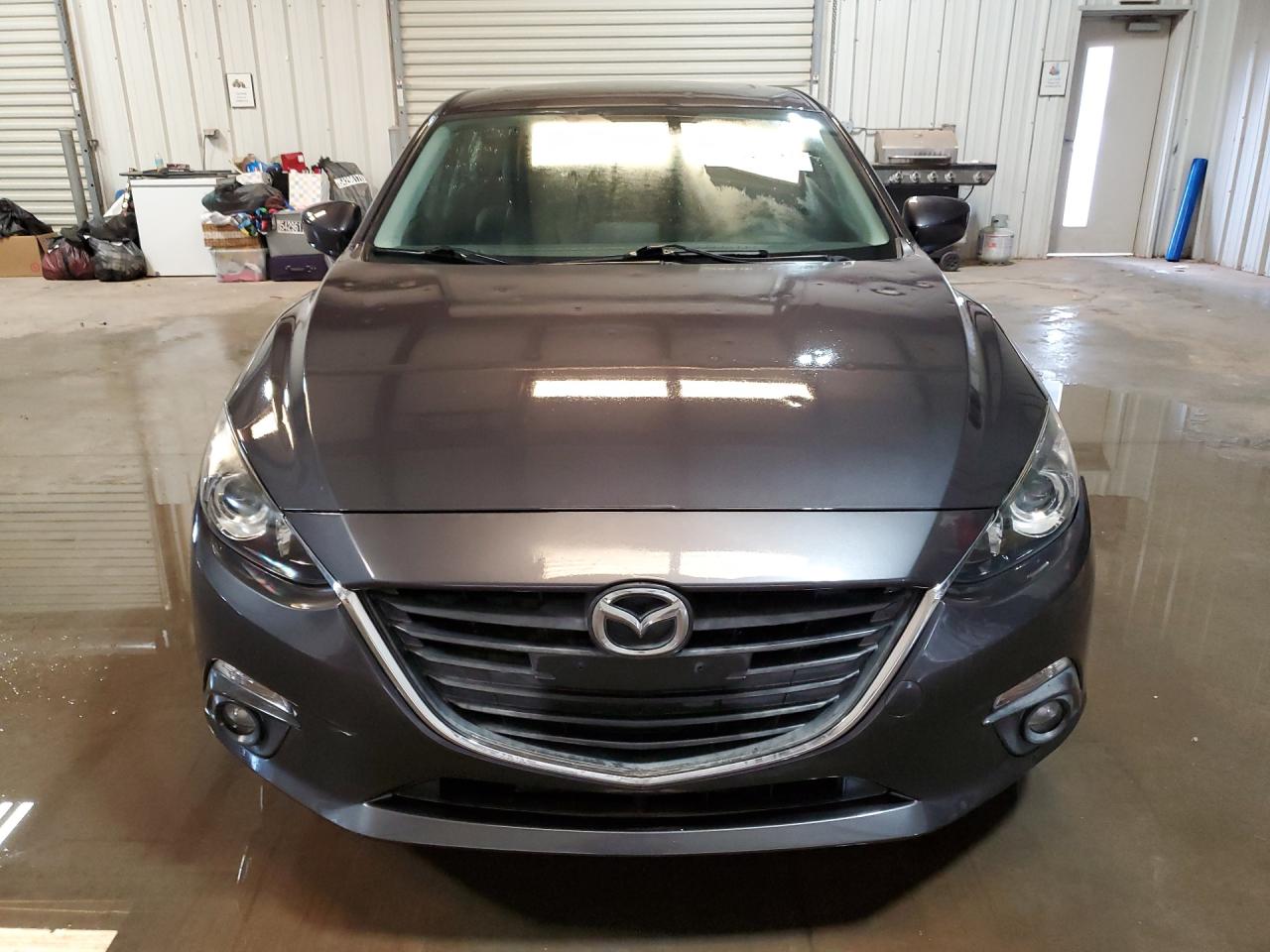 2015 Mazda 3 Grand Touring Gray vin: 3MZBM1M76FM223995 Damage: Hood, Hail Damage, 10 Or More