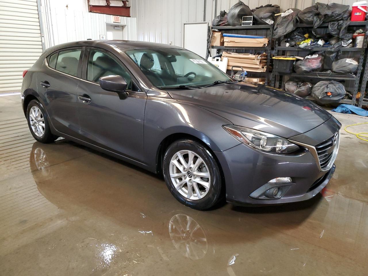 2015 Mazda 3 Grand Touring Gray vin: 3MZBM1M76FM223995 Damage: Front Bumper/Cover, Scraped, 2 To 3 Inches