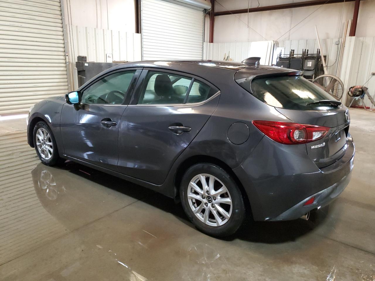 2015 Mazda 3 Grand Touring Gray vin: 3MZBM1M76FM223995 Damage: Left Front Door, Hail Damage, 9