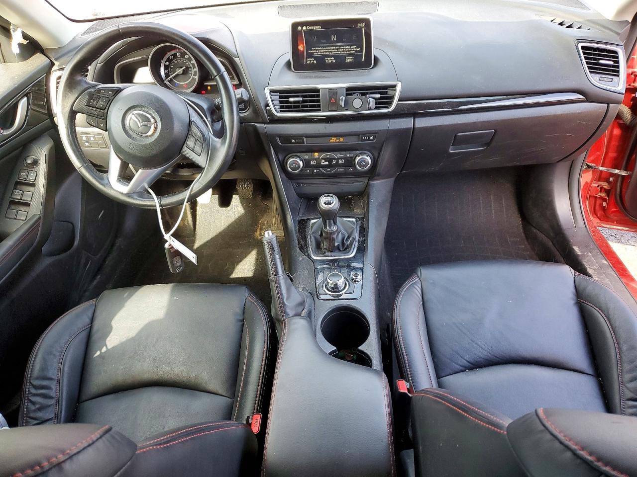 2015 Mazda 3 Grand Touring Red vin: 3MZBM1M79FM151917