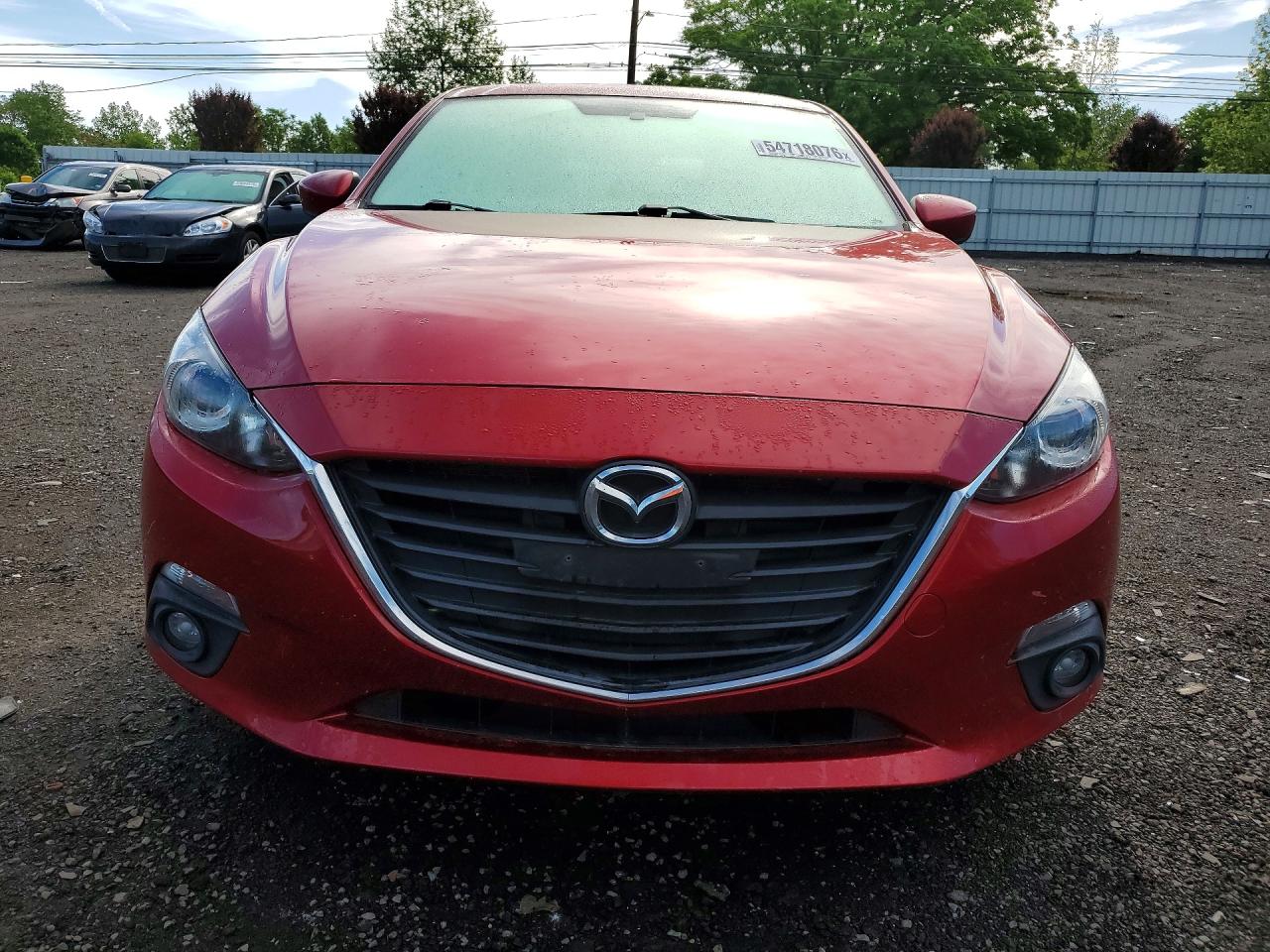 2015 Mazda 3 Grand Touring Red vin: 3MZBM1M79FM151917
