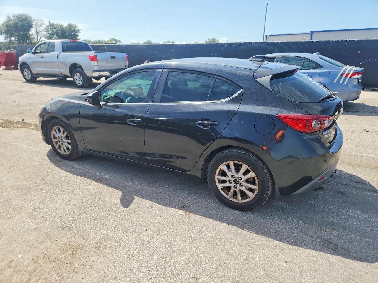 2014 Mazda 3 Grand Touring Black vin: 3MZBM1M7XEM117063