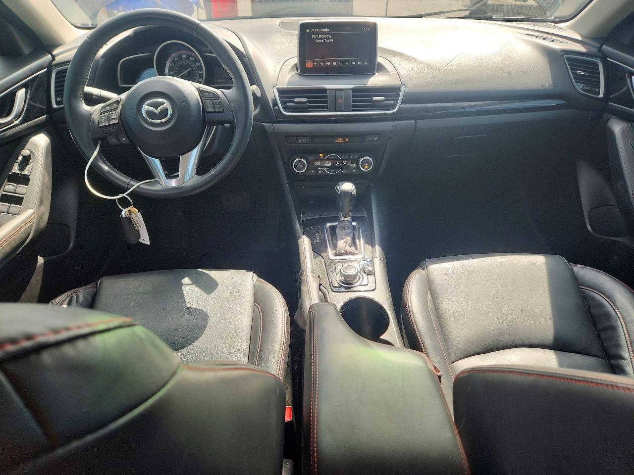 2014 Mazda 3 Grand Touring Black vin: 3MZBM1M7XEM117063