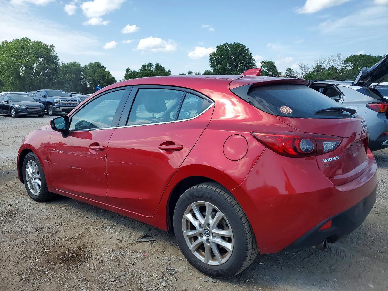 2015 Mazda 3 Grand Touring Red vin: 3MZBM1M7XFM168726