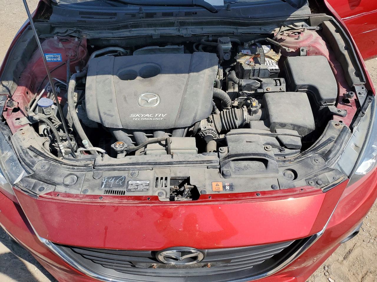2015 Mazda 3 Grand Touring Red vin: 3MZBM1M7XFM168726