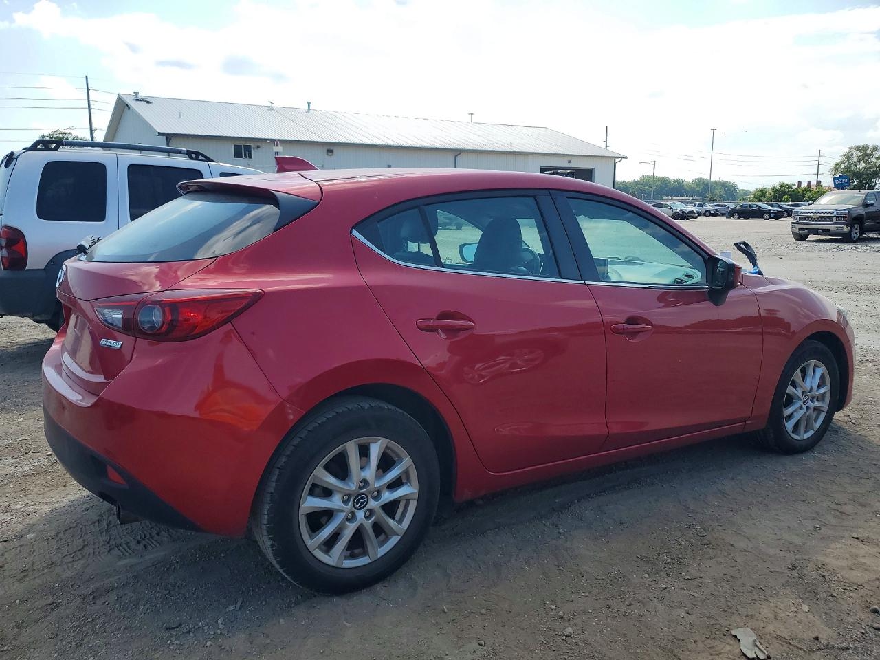 2015 Mazda 3 Grand Touring Red vin: 3MZBM1M7XFM168726