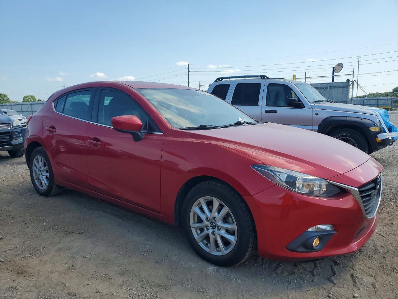 2015 Mazda 3 Grand Touring Red vin: 3MZBM1M7XFM168726
