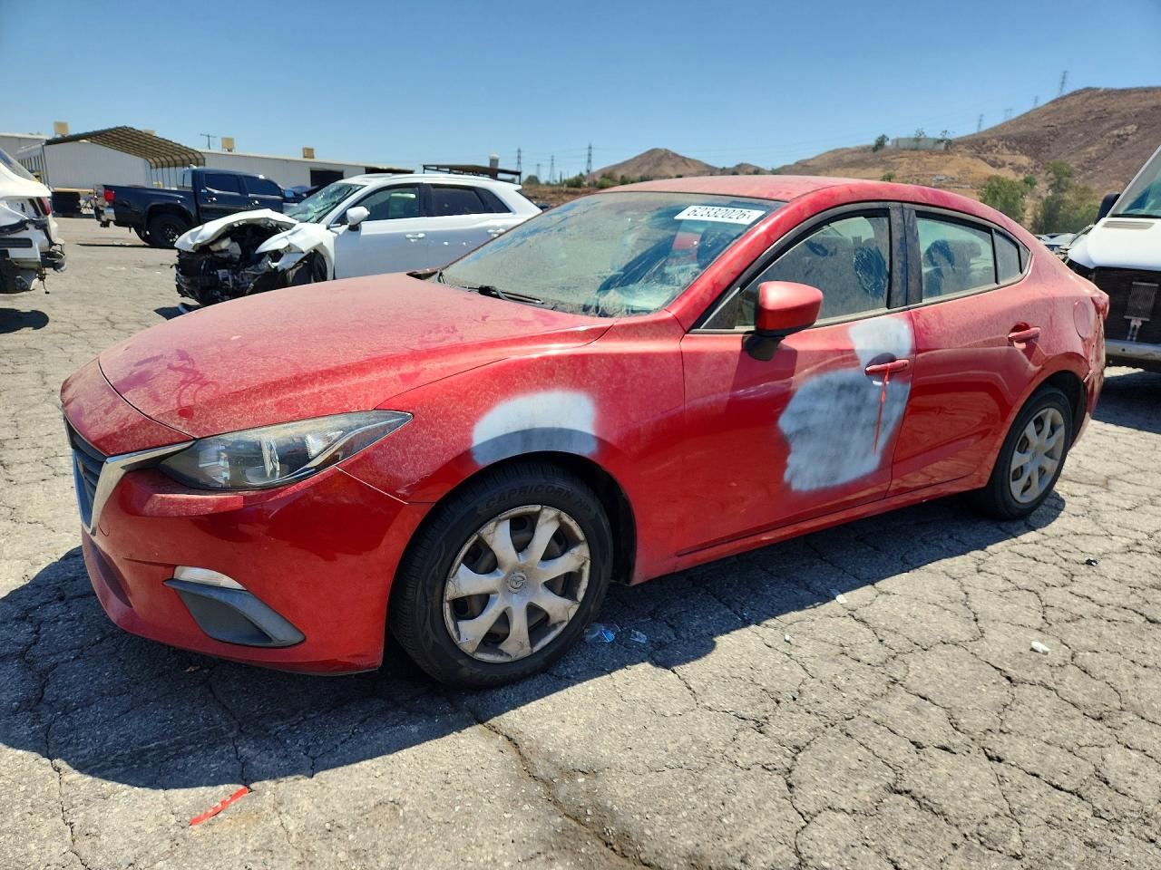 2015 Mazda 3 Sport Красный vin: 3MZBM1U70FM128946