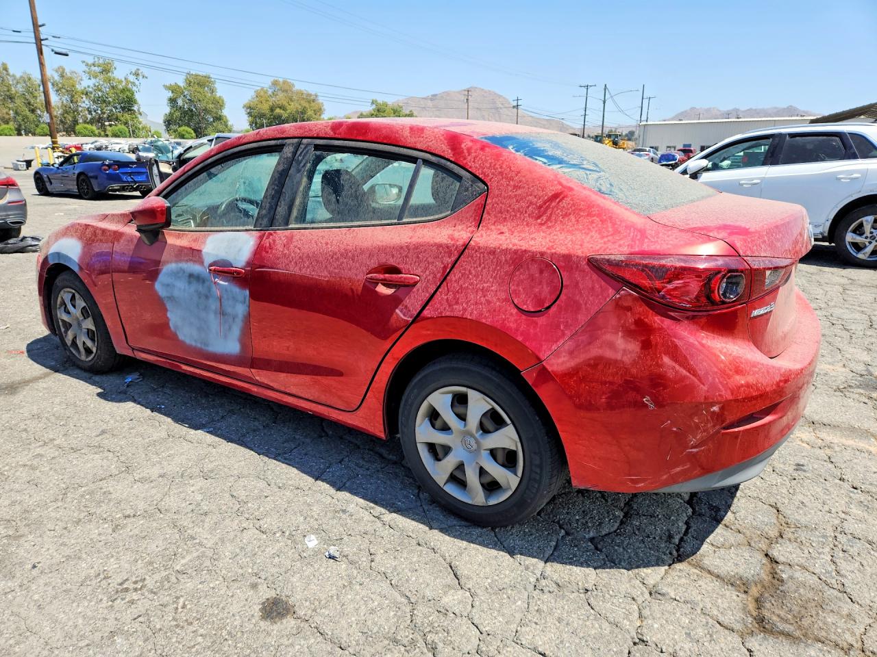 2015 Mazda 3 Sport Красный vin: 3MZBM1U70FM128946