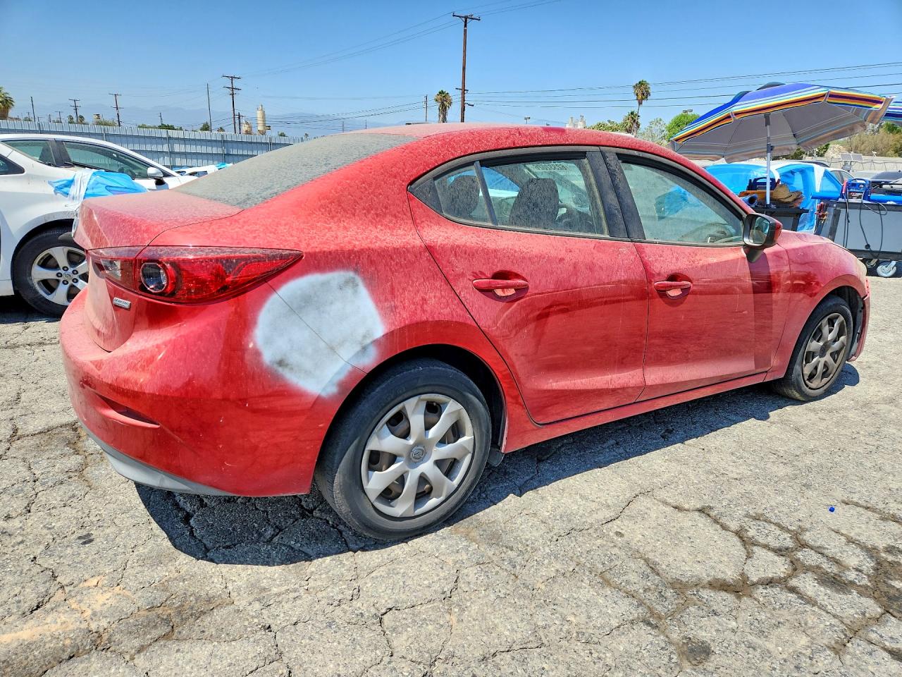 2015 Mazda 3 Sport Красный vin: 3MZBM1U70FM128946