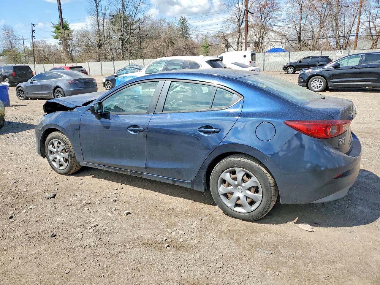 2015 Mazda 3 Sport Blue vin: 3MZBM1U70FM146444